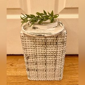White Metal Lantern